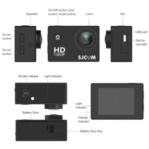 SJCAM Action Cam SJ4000 WiFi, 2K, 12MP, 2" LCD, αδιάβροχη, μαύρη | eLabstore.gr SJCAM Action Cam SJ4000 WiFi, 2K, 12MP, 2" LCD, αδιάβροχη, μαύρη | Εικόνα & Ήχος | elabstore.gr