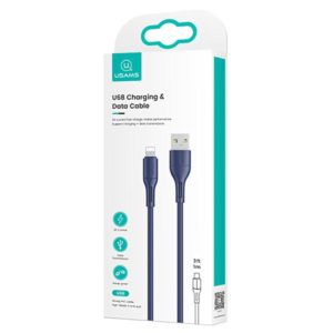 USAMS καλώδιο USB σε Lightning U68, 2A, 1m, μπλε | eLabstore.gr USAMS καλώδιο USB σε Lightning U68, 2A, 1m, μπλε | Αξεσουάρ κινητών | elabstore.gr