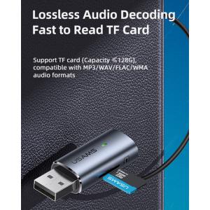 USAMS audio receiver αυτοκινήτου US-SJ504, wireless, BT, SD card | Gadgets - Αξεσουάρ | elabstore.gr