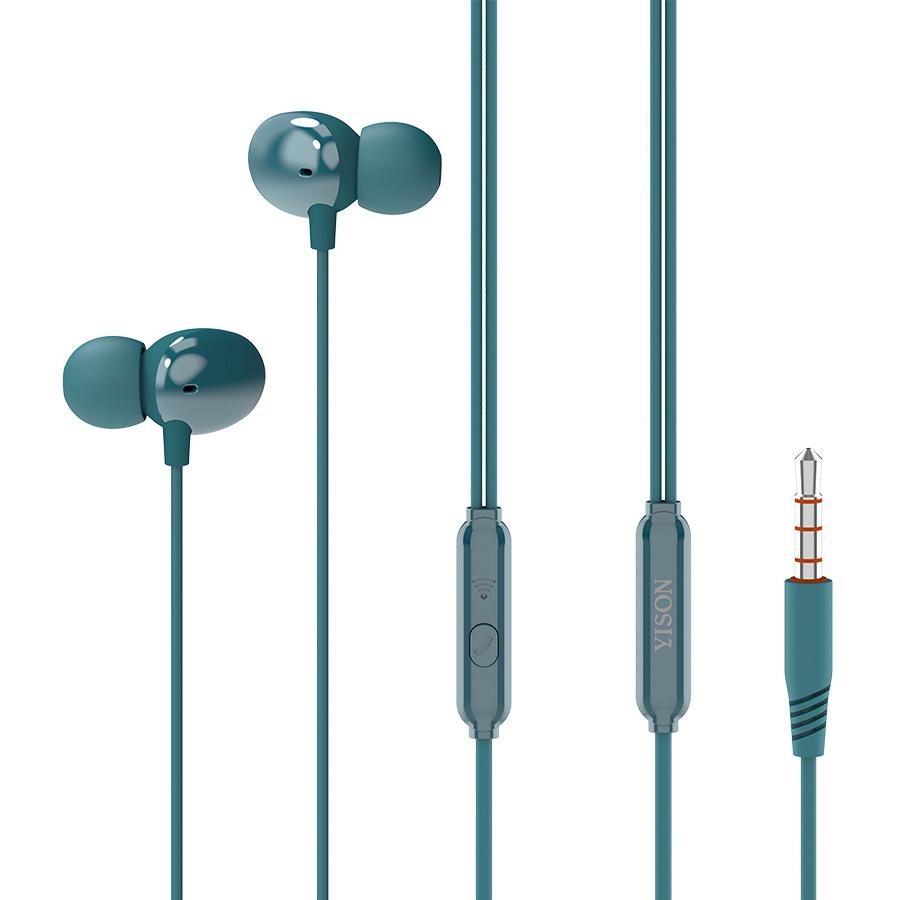 YISON earphones με μικρόφωνο X5, 3.5mm, 1.2m, μπλε | eLabstore.gr YISON earphones με μικρόφωνο X5, 3.5mm, 1.2m, μπλε | Αξεσουάρ κινητών | elabstore.gr