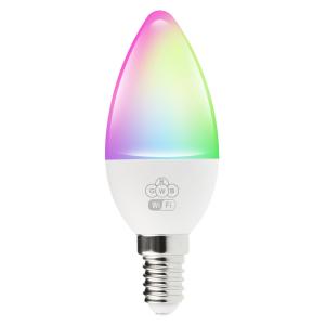 POWERTECH Smart λάμπα LED E14-009, Wi-Fi, 5W, E14, RGB 2700-6500K | Φωτισμός | elabstore.gr