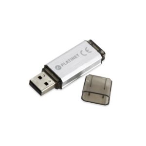 PLATINET USB 2.0 V-DEPO Flash Disk 16GB ασημί PMFV16S | Περιφερειακά | elabstore.gr