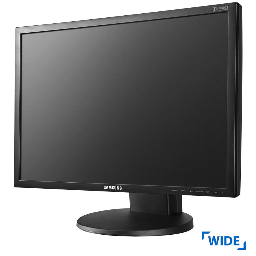 Used Monitor (A-) 2443B TFT/ Samsung/ 24"/ 1920x1200/ Wide/ Black/ D-SUB & DVI-D | eLabstore.gr Used Monitor (A-) 2443B TFT/Samsung/24"/1920x1200/Wide/Black/D-SUB & DVI-D | Refurbished | elabstore.gr