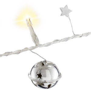 GOOBAY LED λαμπάκια με κουδούνια 57949, 3000K, 1.3m, 5lm, IP20, 10 LEDs | Οικιακές & Προσωπικές Συσκευές | elabstore.gr