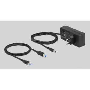 DELOCK hub 13x USB με διακόπτες 63738, USB 3.0, 5Gbps, LED, γκρι | Συνοδευτικά PC | elabstore.gr