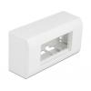 DELOCK επιτοίχιο περίβλημα για modules Easy 45 81333, 152x82mm, λευκό | Εργαλεία | elabstore.gr