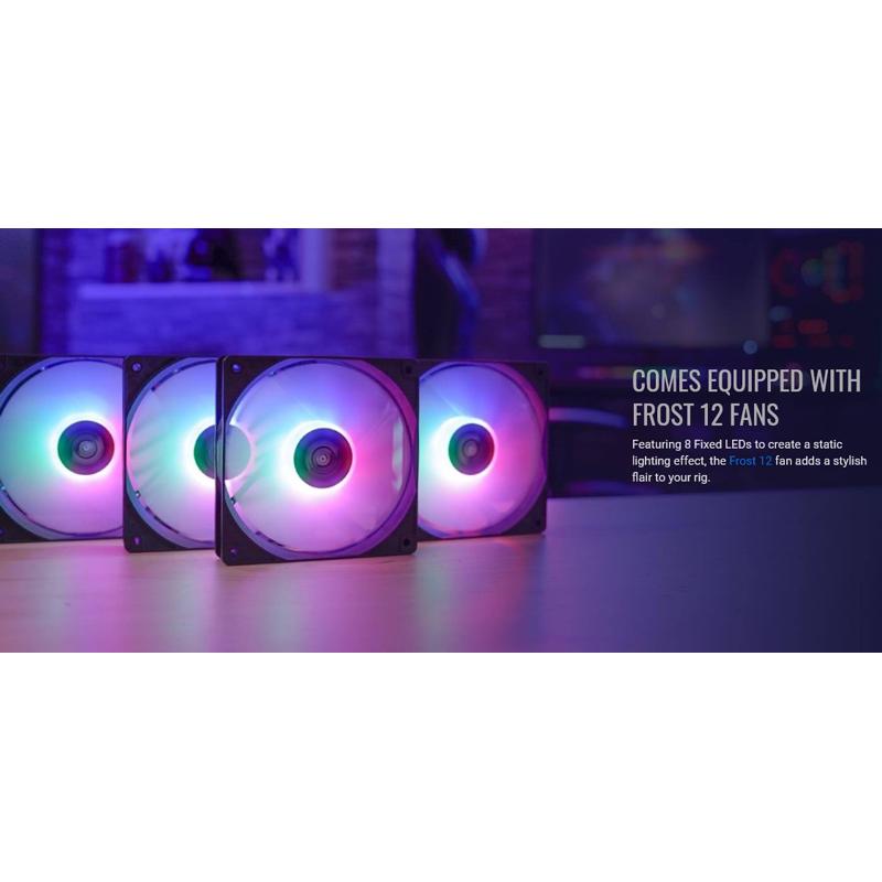 AEROCOOL PC case mid tower Aero One Frost, 195x461x411mm, 4x fan, λευκό | eLabstore.gr AEROCOOL PC case mid tower Aero One Frost, 195x461x411mm, 4x fan, λευκό | PC & Αναβάθμιση | elabstore.gr