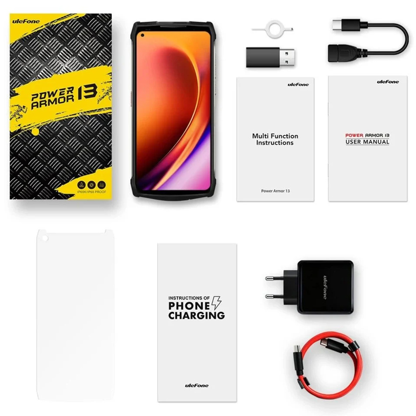 ULEFONE Smartphone Power Armor 13, IP68/IP69K, 6.81", 8/256GB, 13200mAh | eLabstore.gr ULEFONE Smartphone Power Armor 13, IP68/IP69K, 6.81", 8/256GB, 13200mAh | Mobile Συσκευές | elabstore.gr