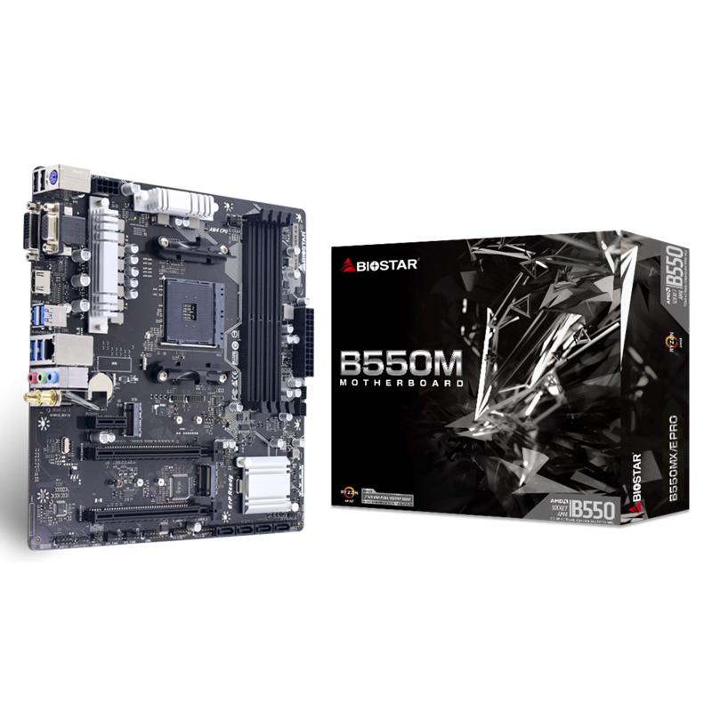 BIOSTAR μητρική B550MX-E PRO, 4x DDR4, AM4, USB 3.2, mATX, Ver. 6.0 | eLabstore.gr BIOSTAR μητρική B550MX-E PRO, 4x DDR4, AM4, USB 3.2, mATX, Ver. 6.0 | PC & Αναβάθμιση | elabstore.gr