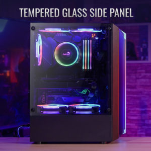 AEROCOOL PC case mid tower BIONIC-G, 206x450x372mm, 1x RGB fan, μαύρο | eLabstore.gr AEROCOOL PC case mid tower BIONIC-G, 206x450x372mm, 1x RGB fan, μαύρο | PC & Αναβάθμιση | elabstore.gr
