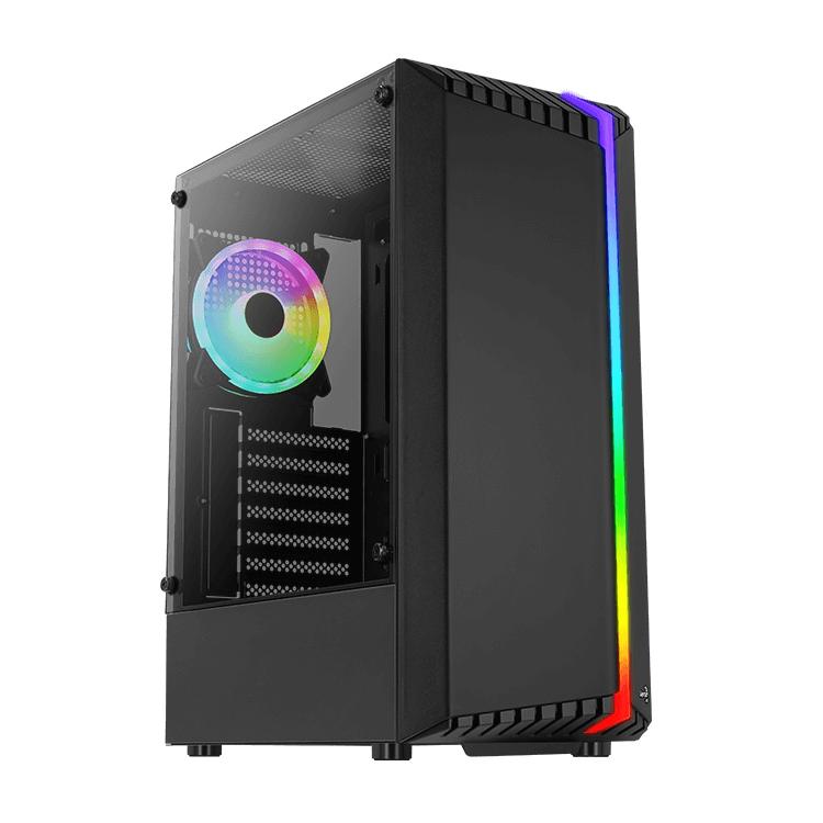 AEROCOOL PC case mid tower BIONIC-G, 206x450x372mm, 1x RGB fan, μαύρο | eLabstore.gr AEROCOOL PC case mid tower BIONIC-G, 206x450x372mm, 1x RGB fan, μαύρο | PC & Αναβάθμιση | elabstore.gr