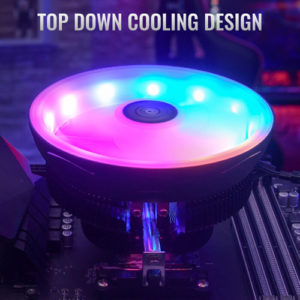 AEROCOOL ψύκτρα COREPLUS-ARGB-PWM-4P, 1800rpm, 25.4dBA, 51.3CFM, ARGB | PC & Αναβάθμιση | elabstore.gr