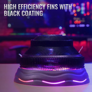 AEROCOOL ψύκτρα COREPLUS-ARGB-PWM-4P, 1800rpm, 25.4dBA, 51.3CFM, ARGB | PC & Αναβάθμιση | elabstore.gr