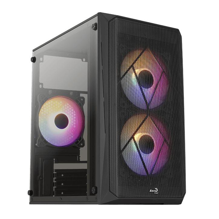 AEROCOOL PC mini tower CS-107-A, 197.5x353x340.6mm, 3x FRGB fan, μαύρο | eLabstore.gr AEROCOOL PC mini tower CS-107-A, 197.5x353x340.6mm, 3x FRGB fan, μαύρο | PC & Αναβάθμιση | elabstore.gr