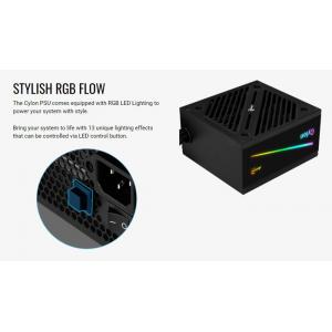 AEROCOOL τροφοδοτικό Cylon 700W CE70AEC, RGB, Active PFC, 80 Plus 230V | eLabstore.gr AEROCOOL τροφοδοτικό Cylon 700W CE70AEC, RGB, Active PFC, 80 Plus 230V | PC & Αναβάθμιση | elabstore.gr