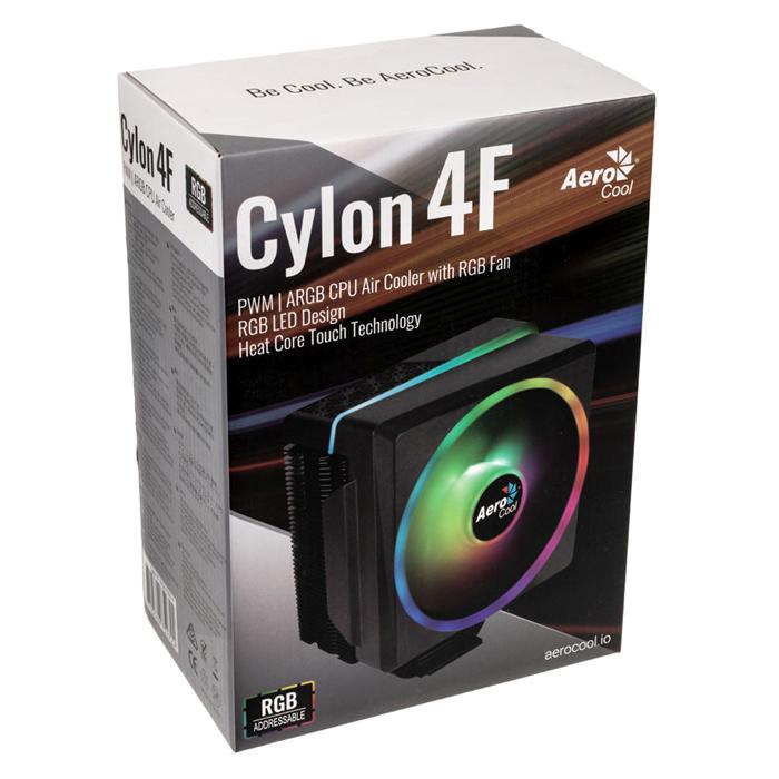 AEROCOOL ψύκτρα CYLON4-ARGB-PWM-4P, 1800rpm, 26dBA, 52.5CFM, ARGB | eLabstore.gr AEROCOOL ψύκτρα CYLON4-ARGB-PWM-4P, 1800rpm, 26dBA, 52.5CFM, ARGB - Image 6