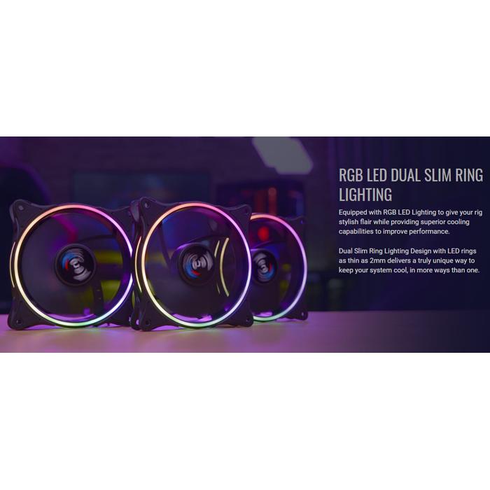 AEROCOOL Kit LED ανεμιστήρων ECLIPSE-12-PRO, 120mm, ARGB | eLabstore.gr AEROCOOL Kit LED ανεμιστήρων ECLIPSE-12-PRO, 120mm, ARGB | PC & Αναβάθμιση | elabstore.gr