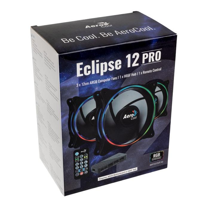 AEROCOOL Kit LED ανεμιστήρων ECLIPSE-12-PRO, 120mm, ARGB | eLabstore.gr AEROCOOL Kit LED ανεμιστήρων ECLIPSE-12-PRO, 120mm, ARGB - Image 6