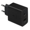 SAMSUNG φορτιστής τοίχου EP-TA220NBEGEU, USB & Type-C, 35W 3A, μαύρος | Αξεσουάρ κινητών | elabstore.gr