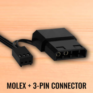AEROCOOL LED ανεμιστήρας FROST-12, molex + 3-Pin connector, 120mm, FRGB | PC & Αναβάθμιση | elabstore.gr