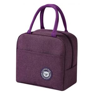 Ισοθερμική τσάντα HUH-0011, 7L, αδιάβροχη, 23x13x21cm, μωβ | Οικιακές & Προσωπικές Συσκευές | elabstore.gr