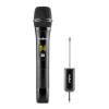 REBEL ασύρματο μικρόφωνο με δέκτη MIK0149, jack 6.3mm, UHF, LCD, μαύρο | Εικόνα & Ήχος | elabstore.gr