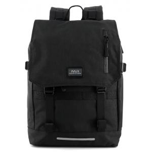 MARK RYDEN τσάντα πλάτης MR5748, με θήκη laptop 15.6", μαύρη | Οικιακές & Προσωπικές Συσκευές | elabstore.gr