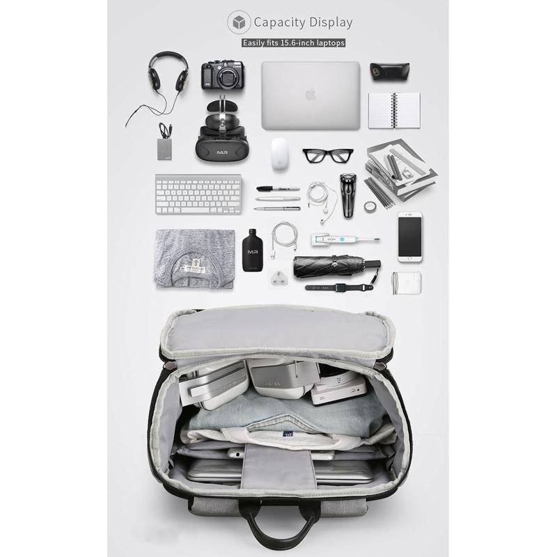MARK RYDEN τσάντα πλάτης MR6545, με θήκη laptop 15.6", μαύρη | eLabstore.gr MARK RYDEN τσάντα πλάτης MR6545, με θήκη laptop 15.6", μαύρη | Οικιακές & Προσωπικές Συσκευές | elabstore.gr