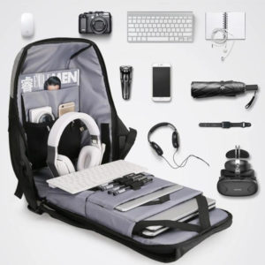 MARK RYDEN τσάντα πλάτης MR6768, θήκη laptop 15.6", λουκέτο TSA, μαύρη | Οικιακές & Προσωπικές Συσκευές | elabstore.gr