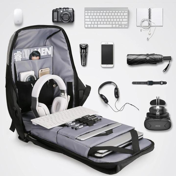 MARK RYDEN τσάντα πλάτης MR6768, με θήκη laptop 15.6", λουκέτο TSA, γκρι | eLabstore.gr MARK RYDEN τσάντα πλάτης MR6768, με θήκη laptop 15.6", λουκέτο TSA, γκρι | Οικιακές & Προσωπικές Συσκευές | elabstore.gr