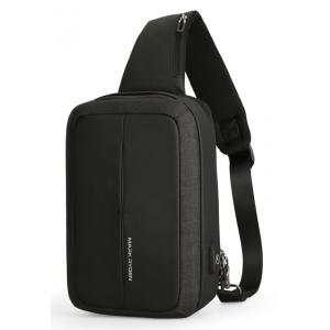 MARK RYDEN τσάντα Crossbody MR7011, θήκη tablet 9.7", αδιάβροχη, μαύρη | Οικιακές & Προσωπικές Συσκευές | elabstore.gr
