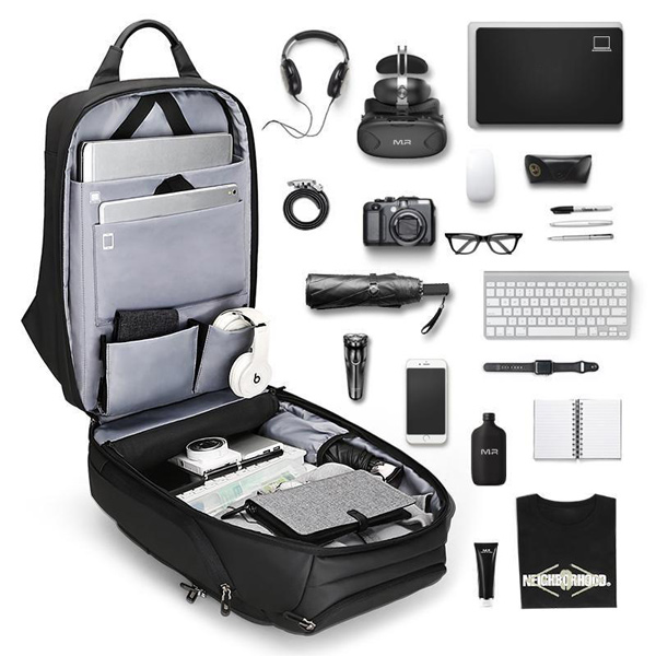 MARK RYDEN τσάντα πλάτης MR7080D, με θήκη laptop 17.3", μαύρη | eLabstore.gr MARK RYDEN τσάντα πλάτης MR7080D, με θήκη laptop 17.3", μαύρη | Οικιακές & Προσωπικές Συσκευές | elabstore.gr