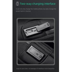 MARK RYDEN τσάντα crossbody MR7116, θήκη tablet 9.7", αδιάβροχη, μαύρη | Οικιακές & Προσωπικές Συσκευές | elabstore.gr