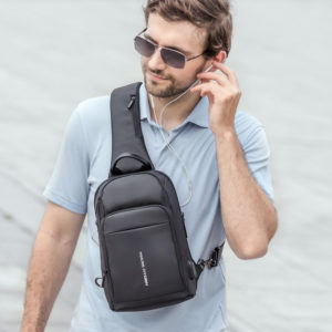 MARK RYDEN τσάντα crossbody MR7618, θήκη tablet 9.7", αδιάβροχη, μαύρη | Οικιακές & Προσωπικές Συσκευές | elabstore.gr
