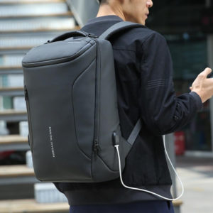 MARK RYDEN τσάντα πλάτης MR9031Y, με θήκη laptop 15.6", μαύρη | Οικιακές & Προσωπικές Συσκευές | elabstore.gr