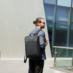 MARK RYDEN τσάντα πλάτης MR9201, με θήκη laptop 15.6", μαύρη | Οικιακές & Προσωπικές Συσκευές | elabstore.gr