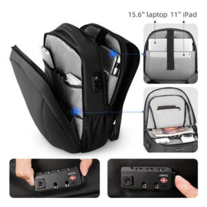 MARK RYDEN τσάντα πλάτης MR9380, θήκη laptop 15.6", λουκέτο TSA, μαύρη | eLabstore.gr MARK RYDEN τσάντα πλάτης MR9380, θήκη laptop 15.6", λουκέτο TSA, μαύρη | Οικιακές & Προσωπικές Συσκευές | elabstore.gr