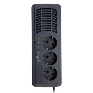 POWERTECH σταθεροποιητής ρεύματος PT-AVR1000I, 1000VA/500W, 3x schuko | Τροφοδοσία Ρεύματος | elabstore.gr