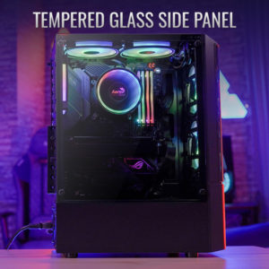 AEROCOOL PC case mid tower QUANTUM-G, 206x450x360mm, 3x FRGB fan, μαύρο | eLabstore.gr AEROCOOL PC case mid tower QUANTUM-G, 206x450x360mm, 3x FRGB fan, μαύρο | PC & Αναβάθμιση | elabstore.gr