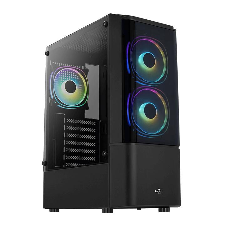 AEROCOOL PC case mid tower QUANTUM-G, 206x450x360mm, 3x FRGB fan, μαύρο | eLabstore.gr AEROCOOL PC case mid tower QUANTUM-G, 206x450x360mm, 3x FRGB fan, μαύρο | PC & Αναβάθμιση | elabstore.gr