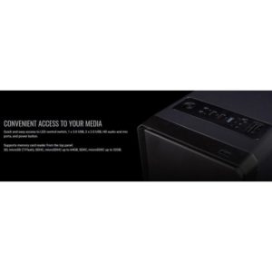AEROCOOL PC case mid tower RIFT, 195x461x411mm, 1x fan | PC & Αναβάθμιση | elabstore.gr