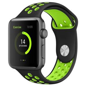 ROCKROSE band σιλικόνης Starry Night για Apple Watch 42/44mm, μαύρο | Mobile Συσκευές | elabstore.gr