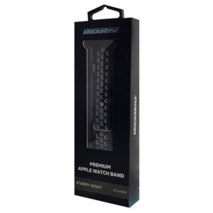 ROCKROSE band σιλικόνης Starry Night για Apple Watch 42/44mm, μαύρο | eLabstore.gr ROCKROSE band σιλικόνης Starry Night για Apple Watch 42/44mm, μαύρο | Mobile Συσκευές | elabstore.gr