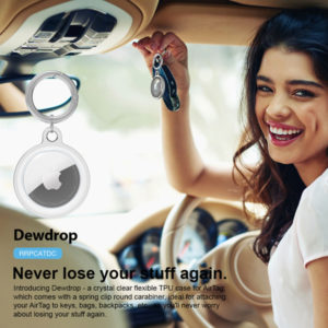 ROCKROSE θήκη Dewdrop για Air Tag, διάφανη | GPS | elabstore.gr
