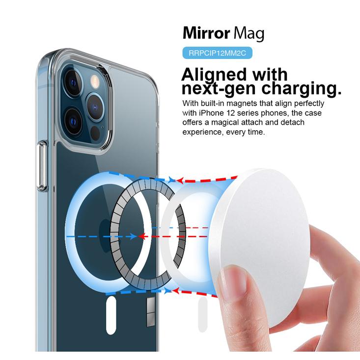 ROCKROSE θήκη Mirror Mag για iPhone 12 mini, με μαγνήτες, διάφανη | eLabstore.gr ROCKROSE θήκη Mirror Mag για iPhone 12 mini, με μαγνήτες, διάφανη | Αξεσουάρ κινητών | elabstore.gr