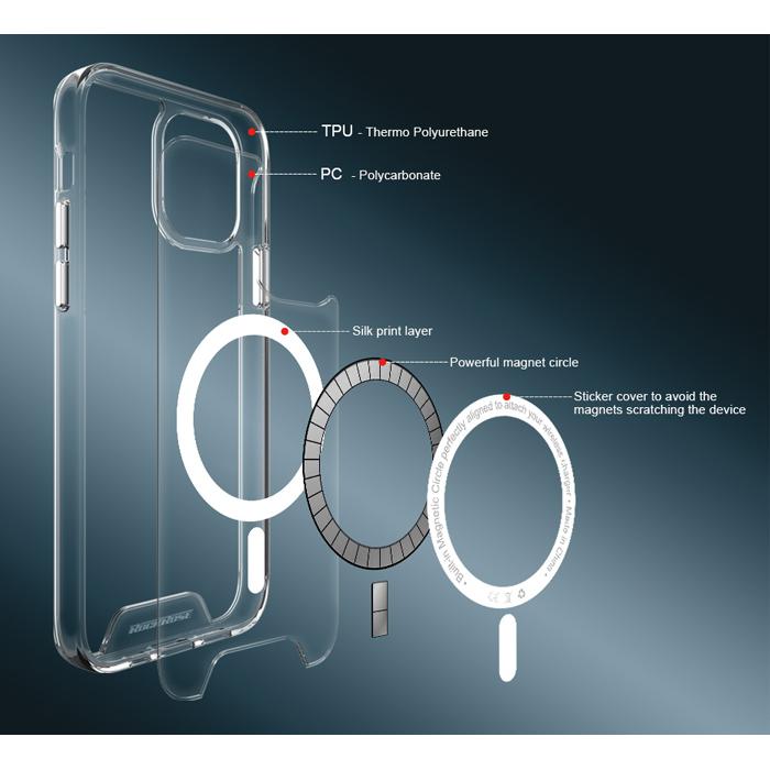 ROCKROSE θήκη Mirror Mag για iPhone 12 mini, με μαγνήτες, διάφανη | eLabstore.gr ROCKROSE θήκη Mirror Mag για iPhone 12 mini, με μαγνήτες, διάφανη | Αξεσουάρ κινητών | elabstore.gr