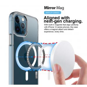 ROCKROSE θήκη Mirror Mag για iPhone 12 Pro Max, με μαγνήτες, διάφανη | Αξεσουάρ κινητών | elabstore.gr