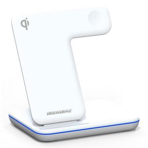 ROCKROSE ασύρματος φορτιστής Airwave Pro Max RRWC09, 15W, λευκός | Αξεσουάρ κινητών | elabstore.gr