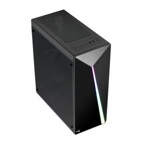 AEROCOOL PC case mid tower SHARD-G, 194x444x423.5mm, 4x RGB fan, μαύρο | PC & Αναβάθμιση | elabstore.gr