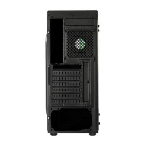 AEROCOOL PC case mid tower SHARD-G, 194x444x423.5mm, 4x RGB fan, μαύρο | eLabstore.gr